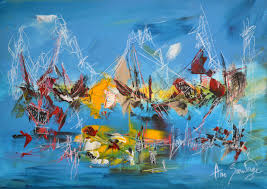 Envie de relooker vos vieux murs ? Tableaux Contemporains A La Peinture Acrylique