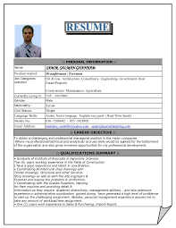 draughtsman civil resume