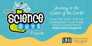 Mr. Bond's Science Guys: Journey to the Center of the Earth