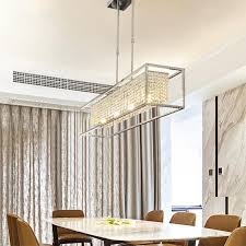 Shop 1000's of styles, including exclusive designs. Jmmxiuz Luxury Modern Crystal Chandelier For Dining Room Rectangle Gold Home Lamp Crystal Kitchen Island Led Crystal Chandeliers Buy At The Price Of 378 95 In Aliexpress Com Imall Com