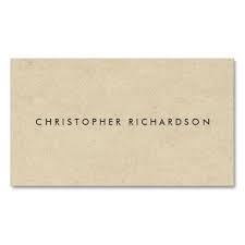 Other people prefer to make cards on their own as they can choose any design that they want, they can incorporate any graphics that they like, and they are the templates are customizable so it is less hassle for the user. Modern Minimal On Tan Cardboard Business Card Zazzle Com Minimalist Business Cards Modern Business Cards Printing Business Cards