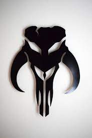 Star Wars Mandalorian Floating Metal Wall Art Star Wars Images Star Wars Art Star Wars