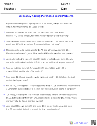 Maybe you would like to learn more about one of these? Money Worksheets Money Worksheets From Around The World