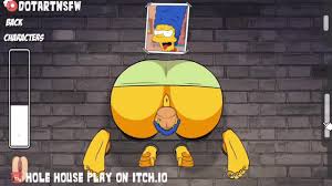 Marge Simpson Glory Hole BDSM Bondage Creampie - Hole House