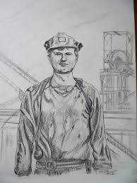Welsh Miner Coal Mining Art My Arts