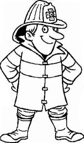Maybe you would like to learn more about one of these? Awesome Fireman In Community Helpers Coloring Page Netart