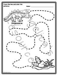 Get crafts, coloring pages, lessons, and more! Dinosaur Theme Fine Motor Skills Dinosaur Coloring Pages Tracing Lines