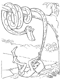Jungle Book Color Page Disney Coloring Pages Color Plate Coloring Sheet Printable Coloring Picture Jungle Book Disney Coloring Pages Coloring Books
