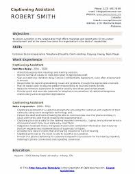 Hamilton telecommunications | albany, ga. Captioning Assistant Resume Samples Qwikresume