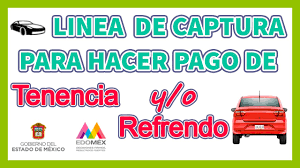 Los métodos de pago pueden variar según la institución, pero generalmente por lo mínimo podrás pagar tu tenencia de edomex ya sea con. Como Obtener Linea De Captura Para Pago De Tenencia Y O Refrendo Del Estado De Mexico 2020 Youtube