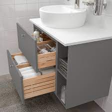 This website uses cookies to improve your experience while you navigate through the website. Godmorgon Tolken Tornviken Bathroom Furniture Set Of 7 Ikea
