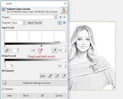 10 Best Methods To Convert Photo To Line Drawing In Photoshop Online Photo To Line Drawing Photo To Pencil Sketch Gimp