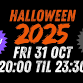 Adult's Halloween - 20:00-23:30; over 16s welcome event image
