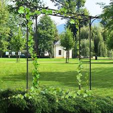 Diy cedar trellis for $20. Red Barrel Studio Brandon Leigh Steel Arched Trellis Reviews Wayfair