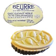 Beurre Fermier Au Lait Cru Gaec De L Elevage Merle Talents D Ici