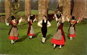 Welsh Folk Dancers In Authentic National Costume Wales Dennis Postcard Folk Costume Folk Irish Folklore