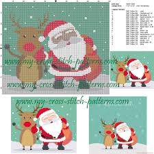 Santa claus an american treasure in counted cross stitch (leisure arts presents christmas remembered). Santa Claus Cross Stitch Pattern Free Cross Stitch Patterns Simple Unique Alphabets Baby