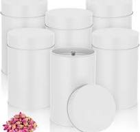 Amazon.com: Zopeal 6 Pack Tea Tin Canister with Airtight ...
