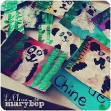 Pandi Panda Artisanat Chinois Chine Maternelle Chine