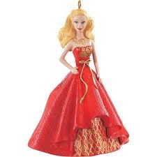 2014 Holiday Barbie Christmas Ornament Blonde From The American Greetings Heirloom Ornament Christmas Barbie Barbie Christmas Ornaments Holiday Barbie Dolls