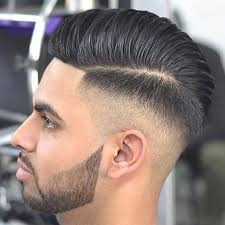 High Taper Fade With Hard Part Comb Over Pomp Haircuts For Men Popular Haircuts Mens Hairstyles Short