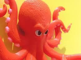 Multi Color Octopus Holder By Mosaicmanufacturing Thingiverse Multi Color Creative Craft Room