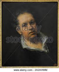 Fran.co goya y lucientes, pintor. Francisco De Goya Y Lucientes 1746 1828 Spanischer Maler Selbstportrat 1815 San Fernando Konigliche Akademie Der Schonen Kunste In Madrid Spanien Stockfotografie Alamy