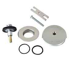 Removing a tub drain stopper is the first step to accessing the drain or cleaning the stopper. Watco Quicktrim Lift And Turn Bathtub Stopper And One Hole Overflow With Two O Rings Trim Kit In Chrome Plated 59290 Cp The Home Depot