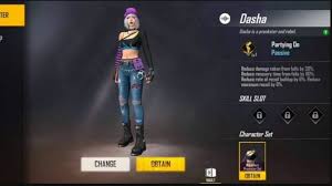 ➨ characteristics of all characters of free fire. A Guide On How To Unlock Dasha In Free Fire Firstsportz