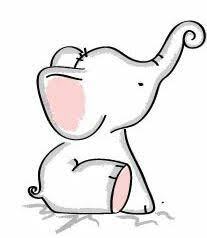 Pin By Lilita Bambe On Jen Baby Shower Baby Animal Drawings Elephant Drawing Cute Elephant Drawing