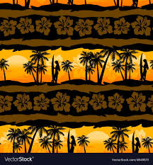 Find many great new & used options and get the best deals for op (m) green ~ floral & palm tree pattern ~ hawaiian camp casual shirt at the best online prices at ebay! Tropical Frangipani With Palms Sunrise Seamless Pattern Download A Free Preview Or High Qualit Tropical Seamless Pattern Cute Disney Wallpaper Canvas Wall Art