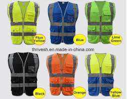 Check out our safety vest blue selection for the very best in unique or custom, handmade pieces from our shops. China Hohes Sicht Gelb Weste Blaues Sicherheits Weste Reflektierendes Polyester Gestrickte Reflektierende Weste Kaufen Hohe Sicht Weste Auf De Made In China Com