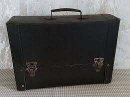 Ancien Cartable En Carton Bouilli Brocant Hier Cartable Affaires D Ecole Ancien