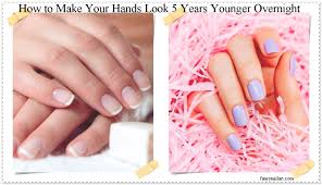 So what should you do if you've noticed that your hands are looking older than you'd like? How To Make Your Hands Look 5 Years Younger Overnight Fancy Nail Art