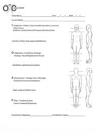 Soap Chart Massage Therapy Soap Note Massage Therapy Techniques