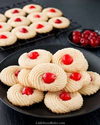 Old Fashioned Butter Cookies Recipe Cherry Cookies Recipes Butter Cookies Recipe Danish Butter Cookies