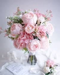 Pastel Pink Peonies Flowers In 2020 Wedding Bouquets Pink Wedding Flowers Peonies Peony Bouquet Wedding