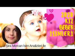 2020 Kiz Bebek Isimleri Sira Mercan Youtube