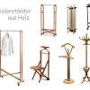 Divero garderobenständer kleiderständer mantelständer garderobe baumstamm groß. 1