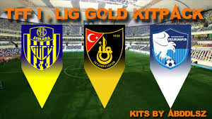 Lig takımları transfer dönemini nasıl geçirdiler? Pes 2013 Tff 1 Lig Gold Kitpack By Abddlsz Pes Patch