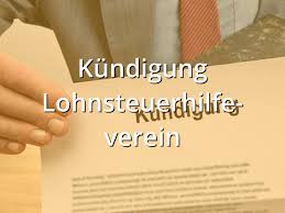 Sollte kein vorgefertigtes abmeldeformular zur verfügung stehen, können sie alternativ die vorlage von briefform.de benutzen. Kundigung Lohnsteuerhilfeverein Muster Musterix