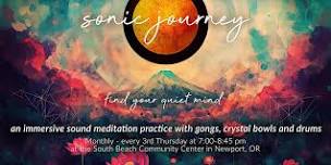 Sonic Journey - Sound Meditation/Sound Bath/Gong Bath