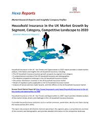 Help make your house a home by finding the right insurance through confused.com! Household Insurance In The Uk Market Growth By Segment Category Competitive Landscape To 2020 By Hexareports Issuu