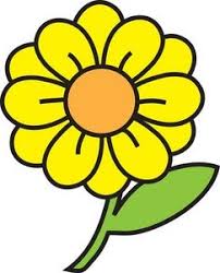 Free Yellow Flower Clipart Flower Clipart Flower Drawing Free Clip Art
