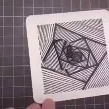 Queeeeeeeeeeeeeeeeee Como Video In 2020 Diy Art Painting Geometric Design Art Doodle Art Designs