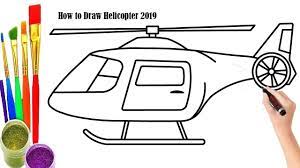 In this step, draw a shape as in my example. How To Draw Helicopter Police Step By Step Helicopter Police Drawing And Coloring Page Youtube