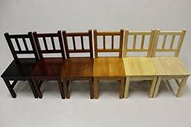 Amazon Com Ehemco Kids Table And 2 Chairs Set Solid Hard Wood Dark Oak Kitchen Dining Kids Chairs Kids Table And Chairs Chair Set