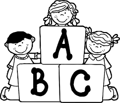 Use these images to quickly print coloring pages. Funny School Children Abc Coloring Page Wecoloringpage Com Coloring Pages