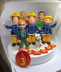 22 easter cupcake decorations almost too cute to eat. Edible Cake Toppers Fireman Sam Fire Engine Boy Girll Birthday Decorating Ebay