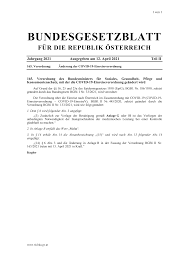 Die einreiseverordnung wird weiter verschärft. Https Www Ris Bka Gv At Dokumente Bgblauth Bgbla 2021 Ii 165 Bgbla 2021 Ii 165 Pdfsig